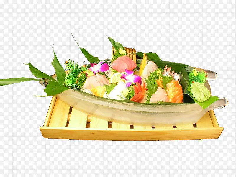 生鱼八拼刺身