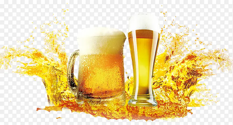 世界杯黄色啤酒促销广告