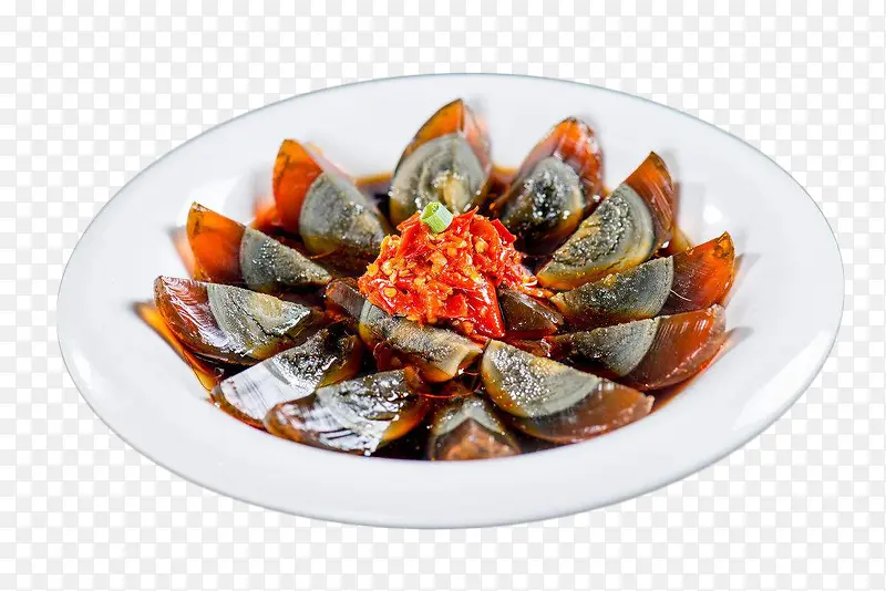 半透明美味姜汁松花蛋