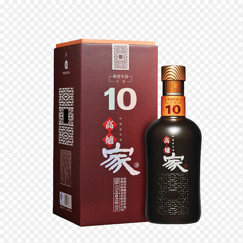 高炉家和谐10年份42.6度白酒