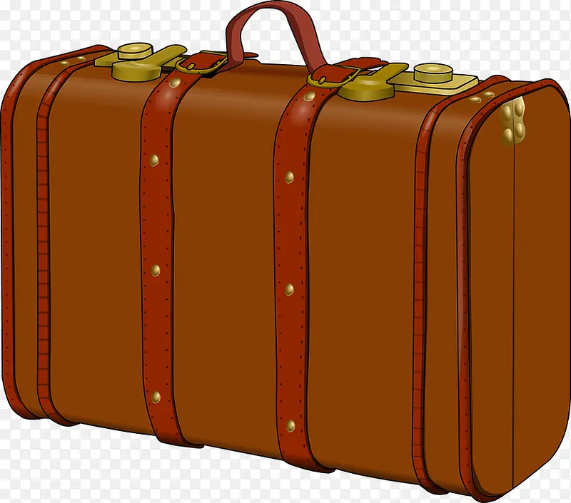 棕色手提箱