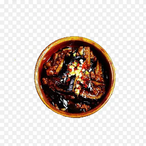 一碗肉末茄子