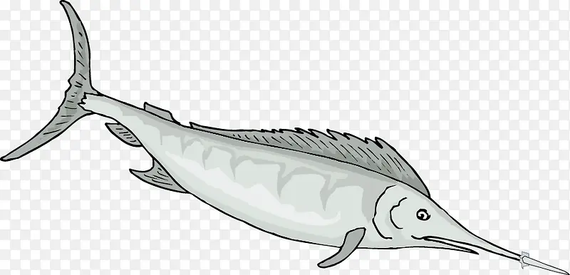 海洋生物卡通鱼