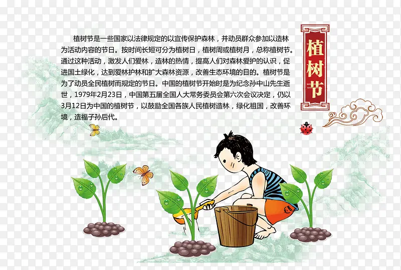 中国传统节日植树节