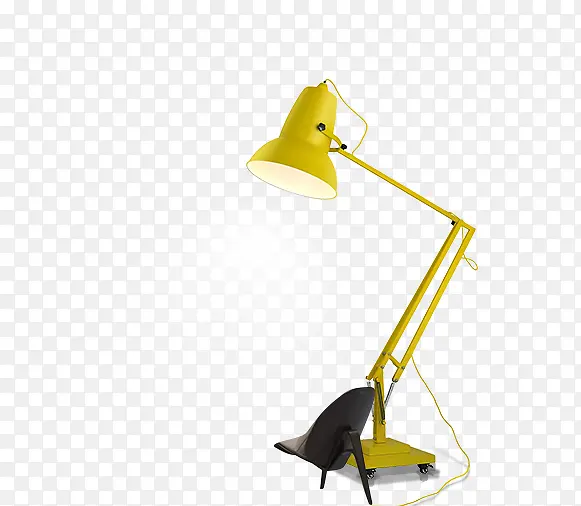 黄色折叠效果家用灯具