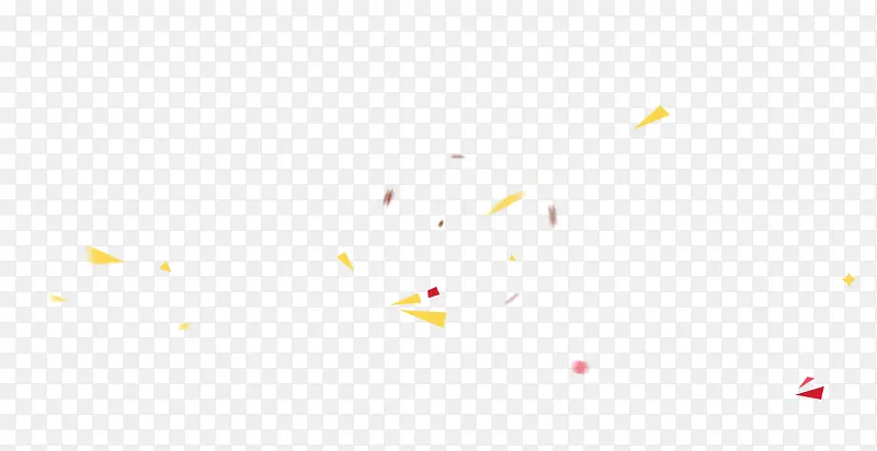 三角形几何体不规则漂浮