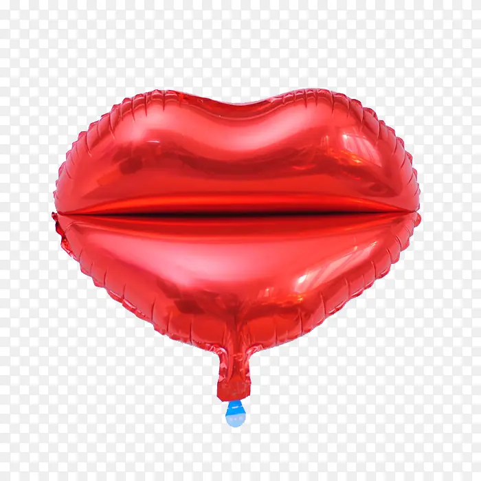 红唇铝膜气球