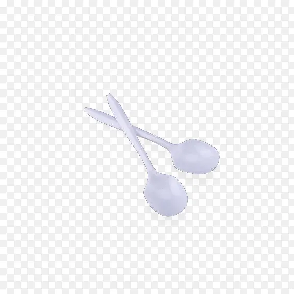 一次性塑料勺子调羹汤勺白色
