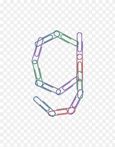 回形针字母g