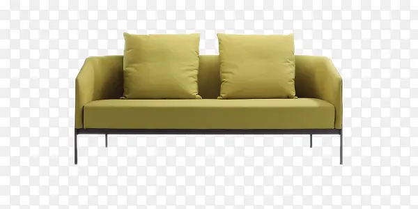 绿色装饰布艺沙发