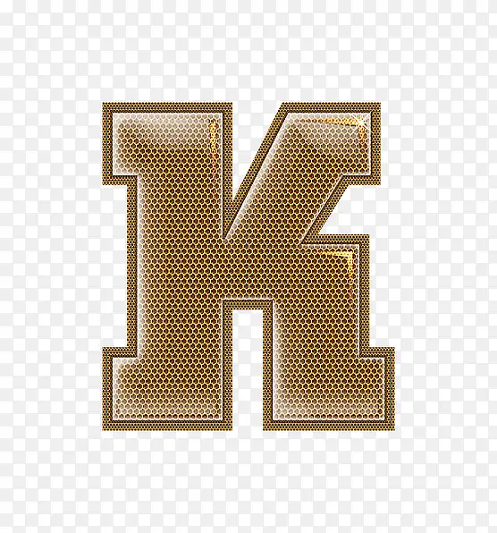 金属网字母K