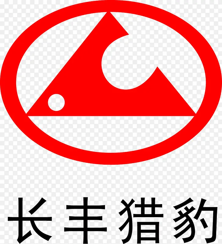 汽车广告标志图标 长丰猎豹logo