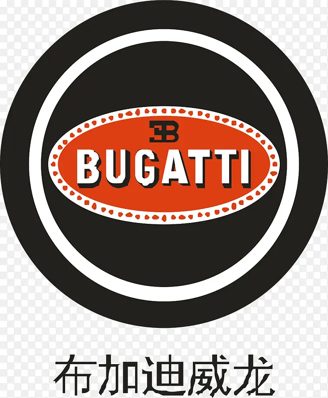 布加迪威龙logo
