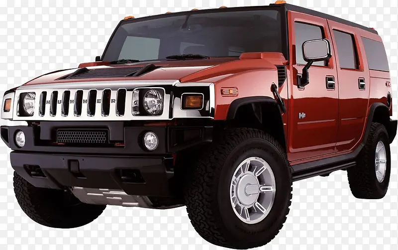 红色Hummer