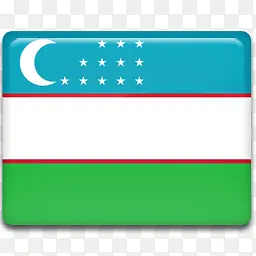 乌兹别克斯坦国旗图标