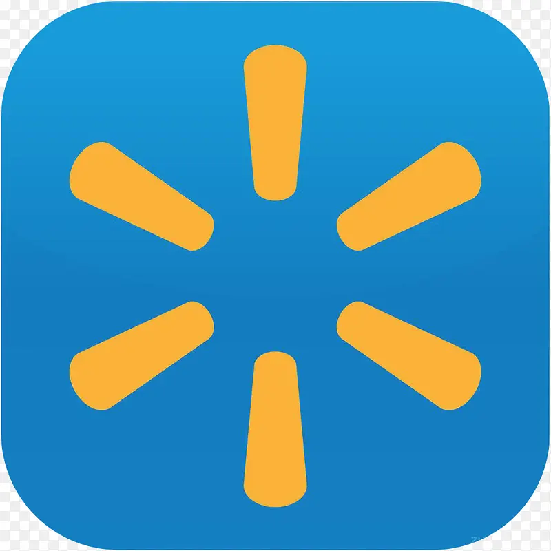 手机沃尔玛购物应用图标logo