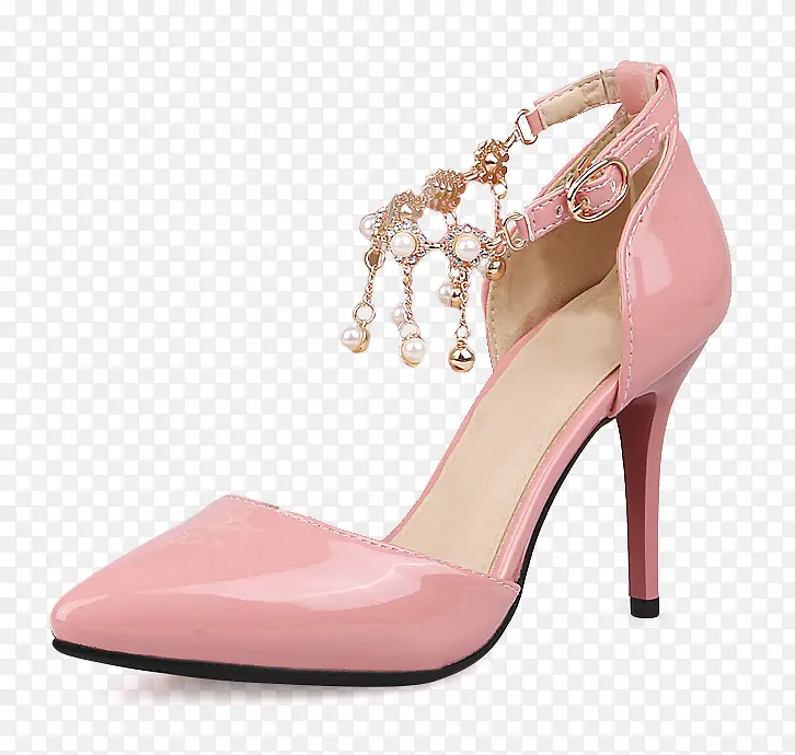 时尚优雅活动女鞋高跟鞋粉色