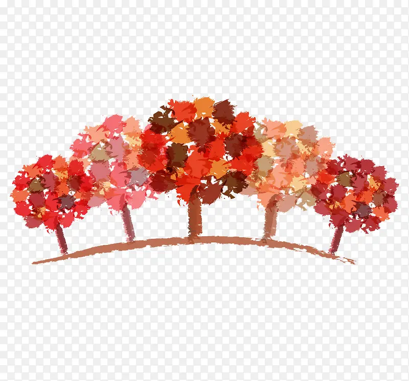 秋天的树
