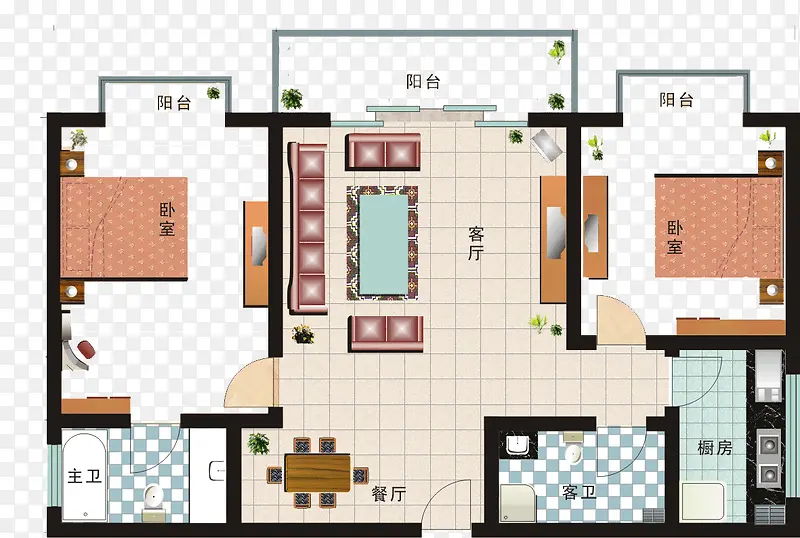 房屋户型图