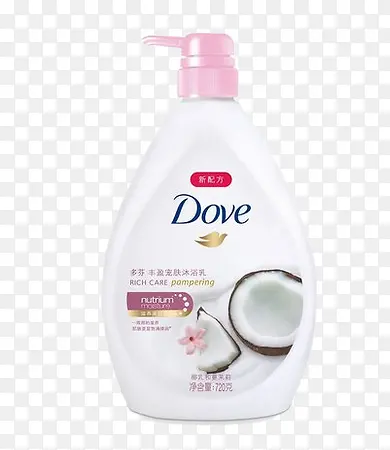 多芬丰盈宠肤沐浴乳椰乳和蔓茉莉