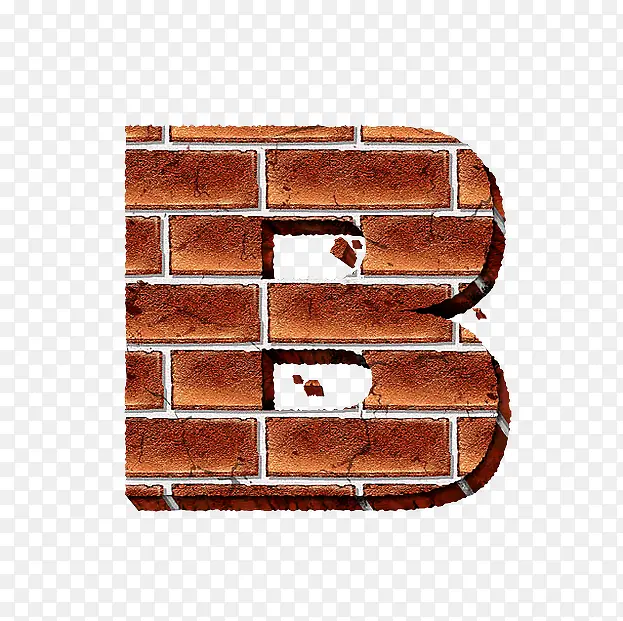 砖纹字母b