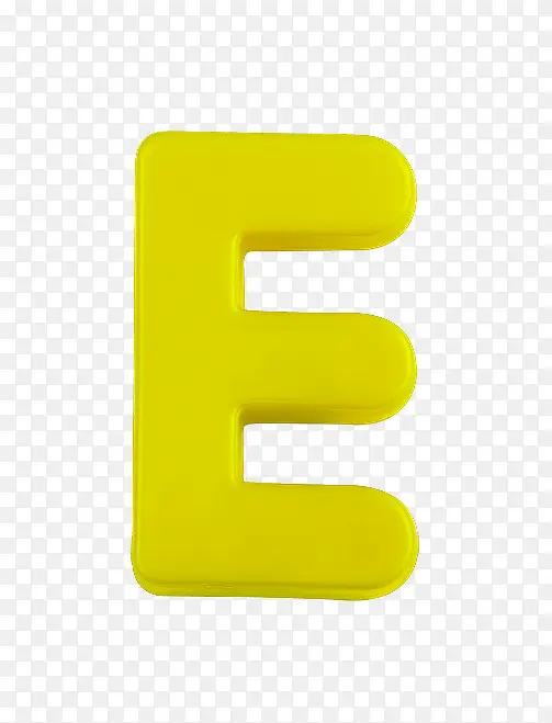 幼圆纯色字母e