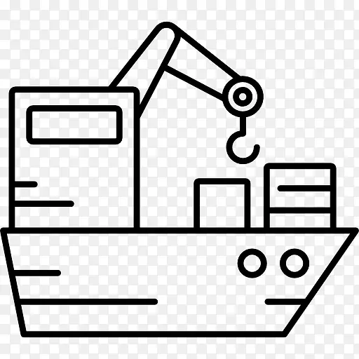船用起重机图标