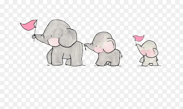 三只大象
