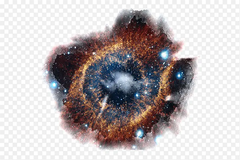 棕色浩渺宇宙星空