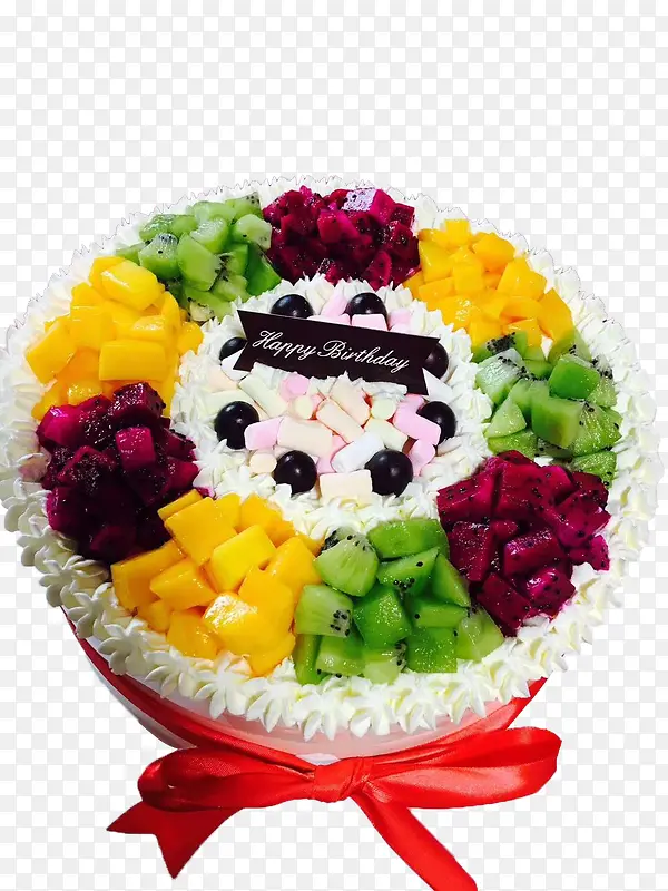 创意水果生日蛋糕