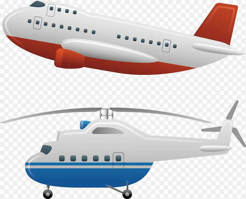 客机直升机组图