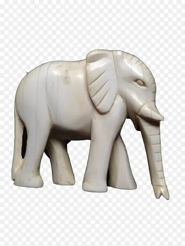 白色大象雕塑