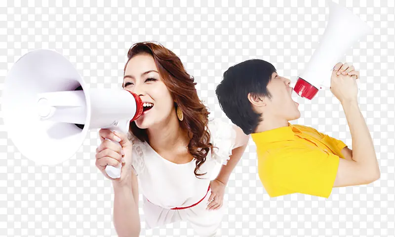 喇叭喊叫人物PNG图片素材下载_图片编号ybnwdxzy-免抠素材网