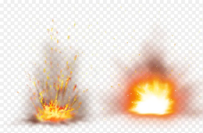 爆炸火热红火碳火