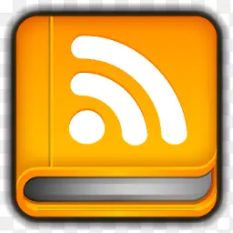 RSS阅读器书图标