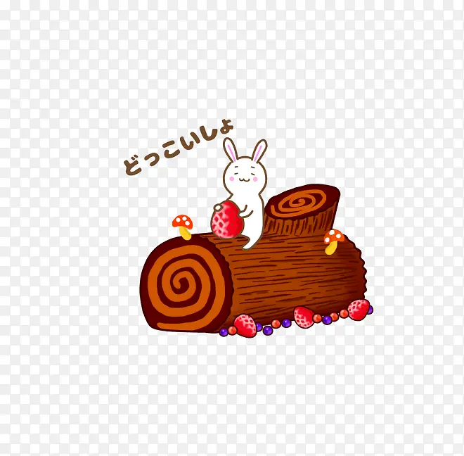 兔子与奶油蛋糕