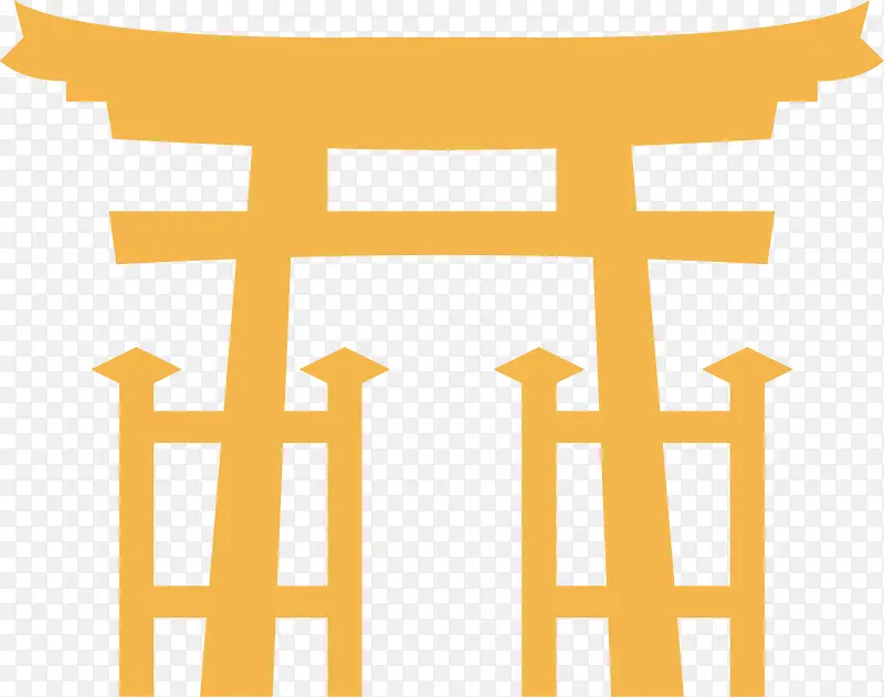 木质的北京建筑剪影