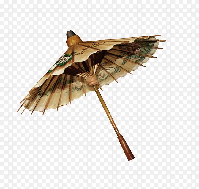 古代雨伞花折伞中国风