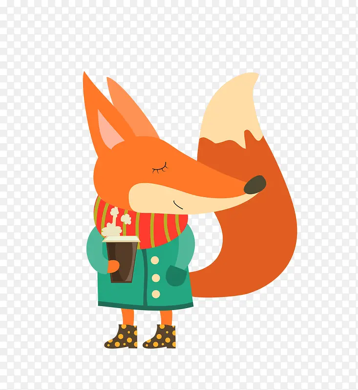 穿衣服的狐狸