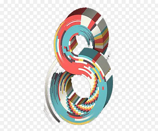 科技数字8PNG图片素材下载_图片编号qnpbdwmq-免抠素材网
