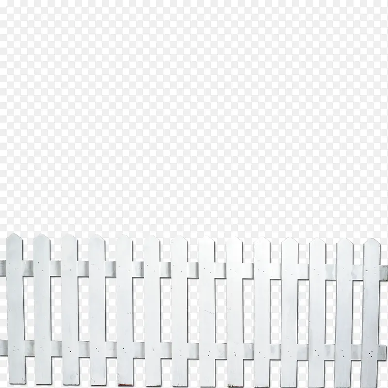 白色篱笆