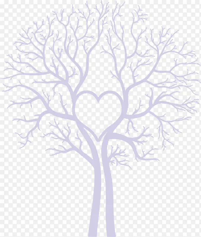 心形树木