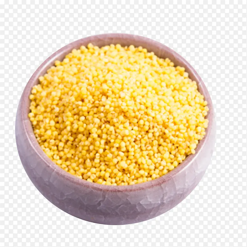 瓷碗装金黄有机小米新小米月子米