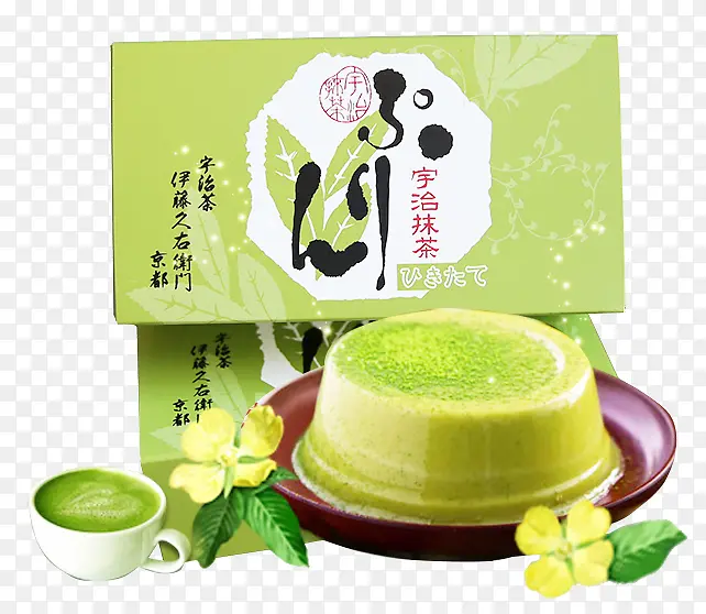 牛乳抹茶布丁