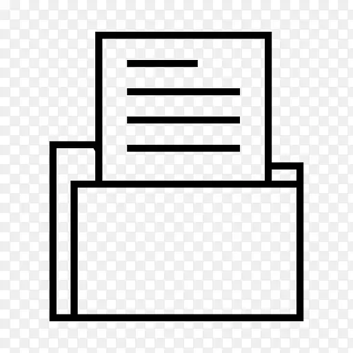 文件文件文件夹纸办公图标集