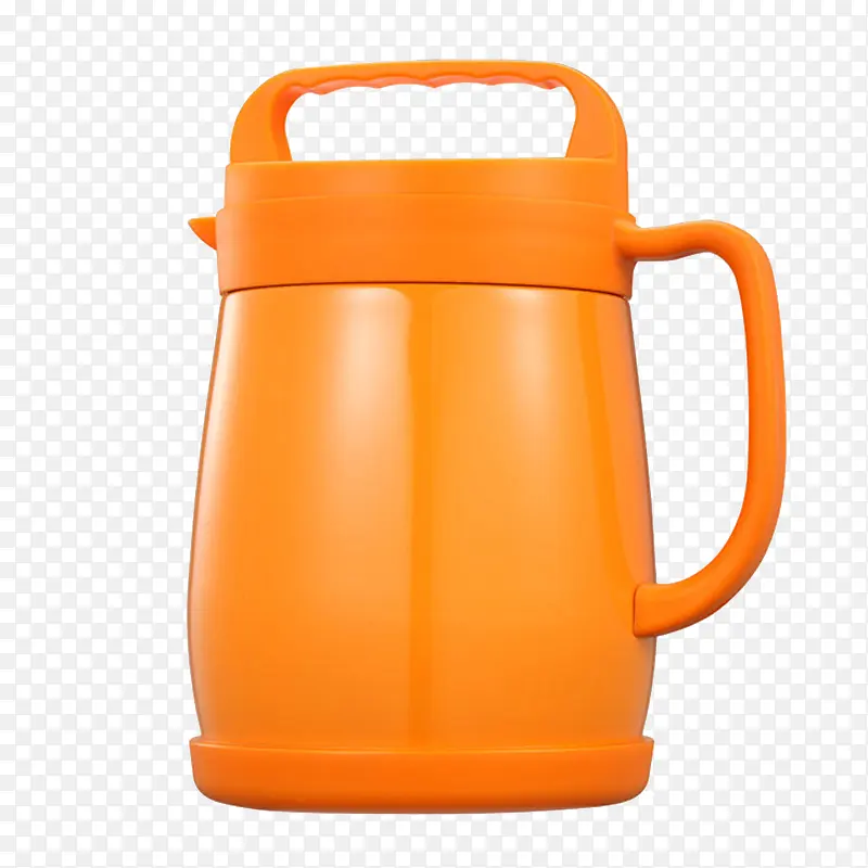 橙色电水壶