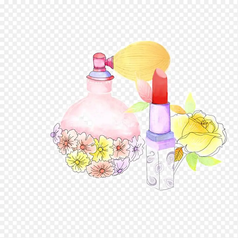 手绘化妆用品