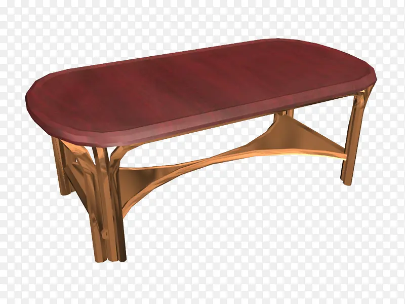檀木桌