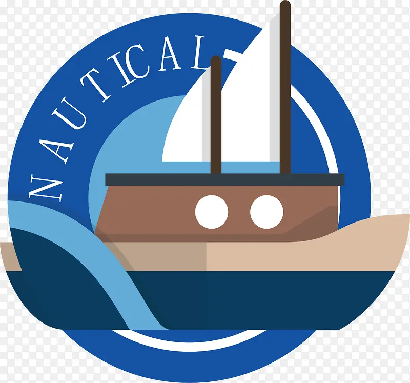 航海旅游logo设计