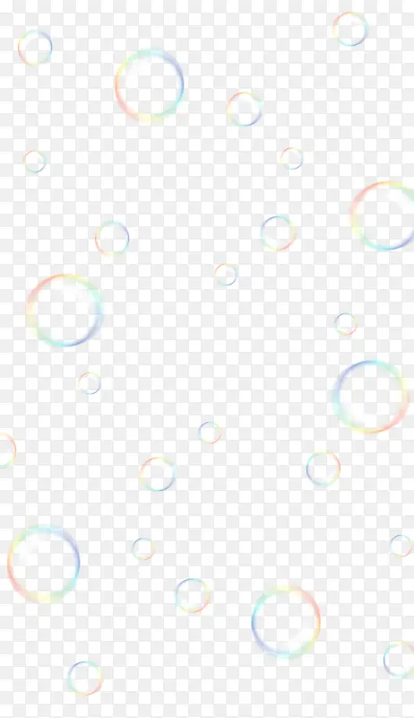 彩色气泡水泡